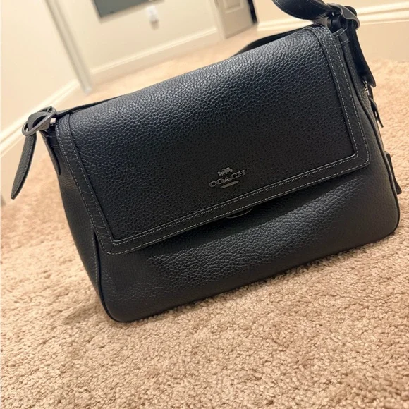 Coach Etta Flap Bag + Backpack Charm - Picture 3 of 15